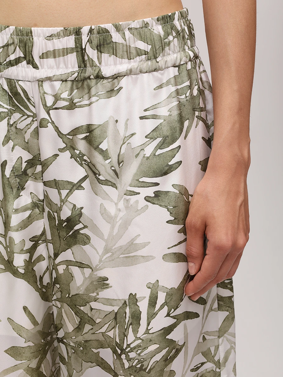 Брюки шелковые