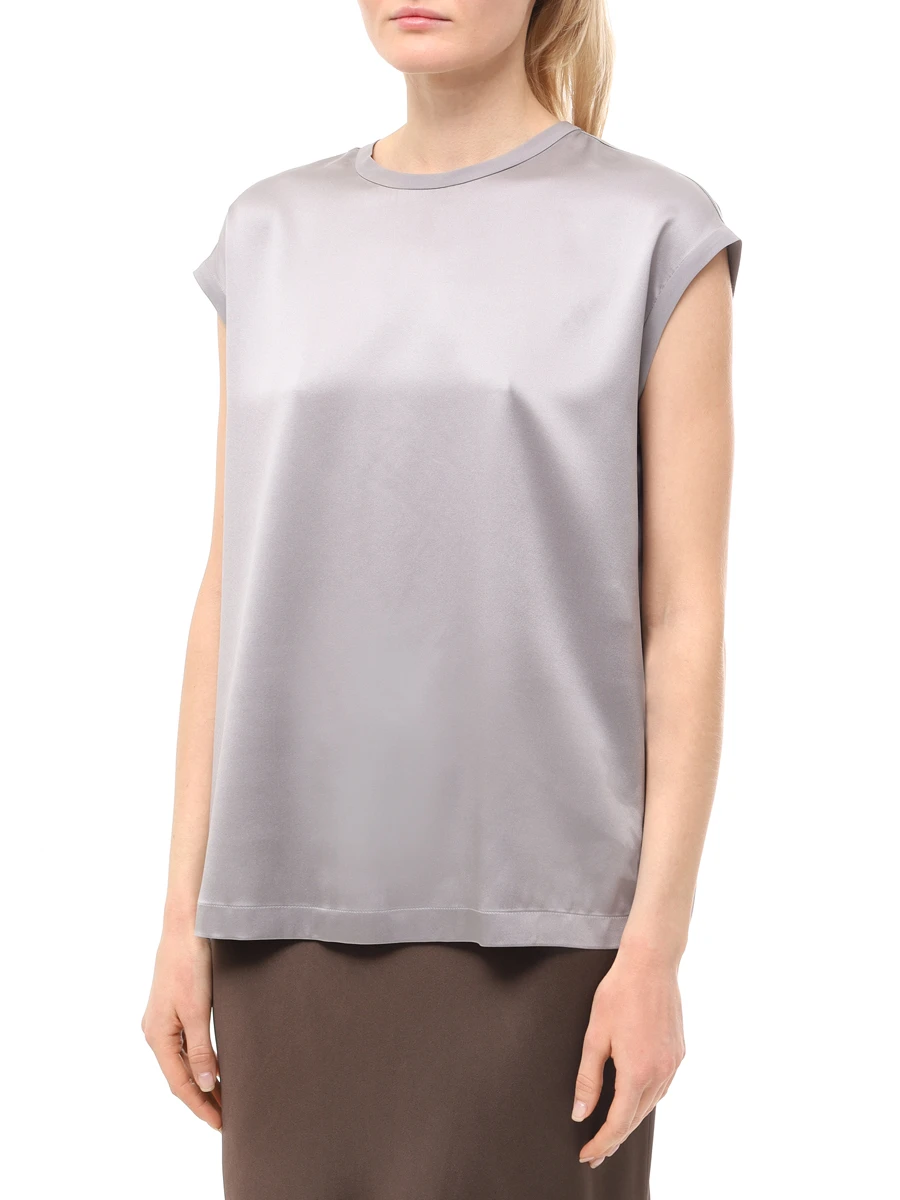 Топ шелковый