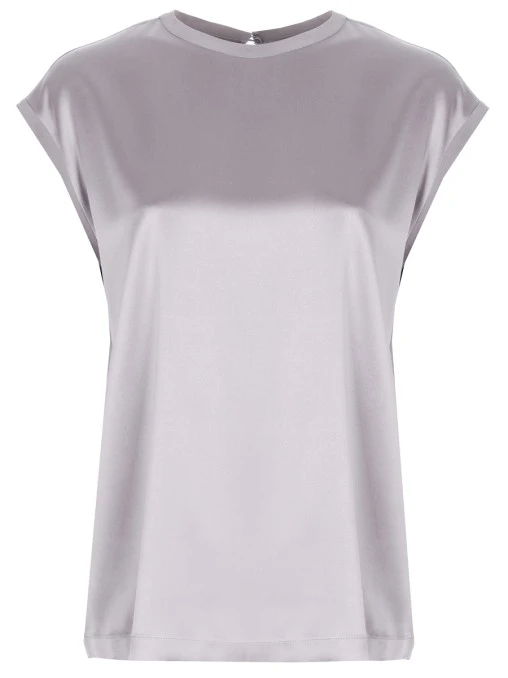 Топ шелковый BRUNELLO CUCINELLI