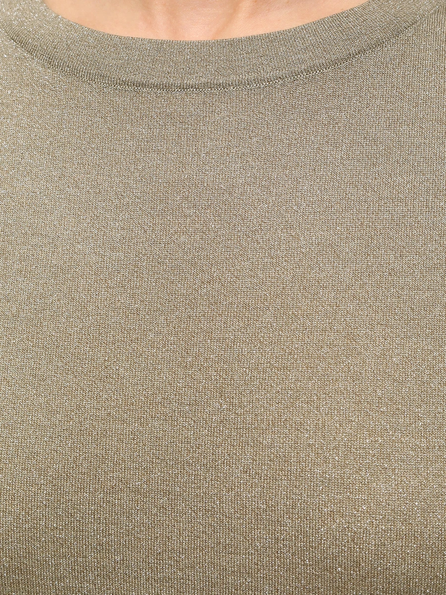 Футболка из кашемира и шелка