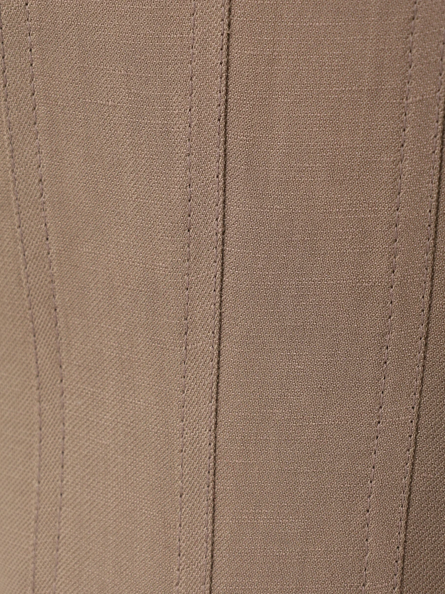 Платье из вискозы и льна