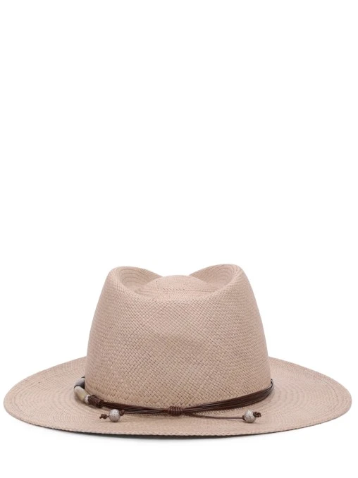 Шляпа плетеная BRUNELLO CUCINELLI