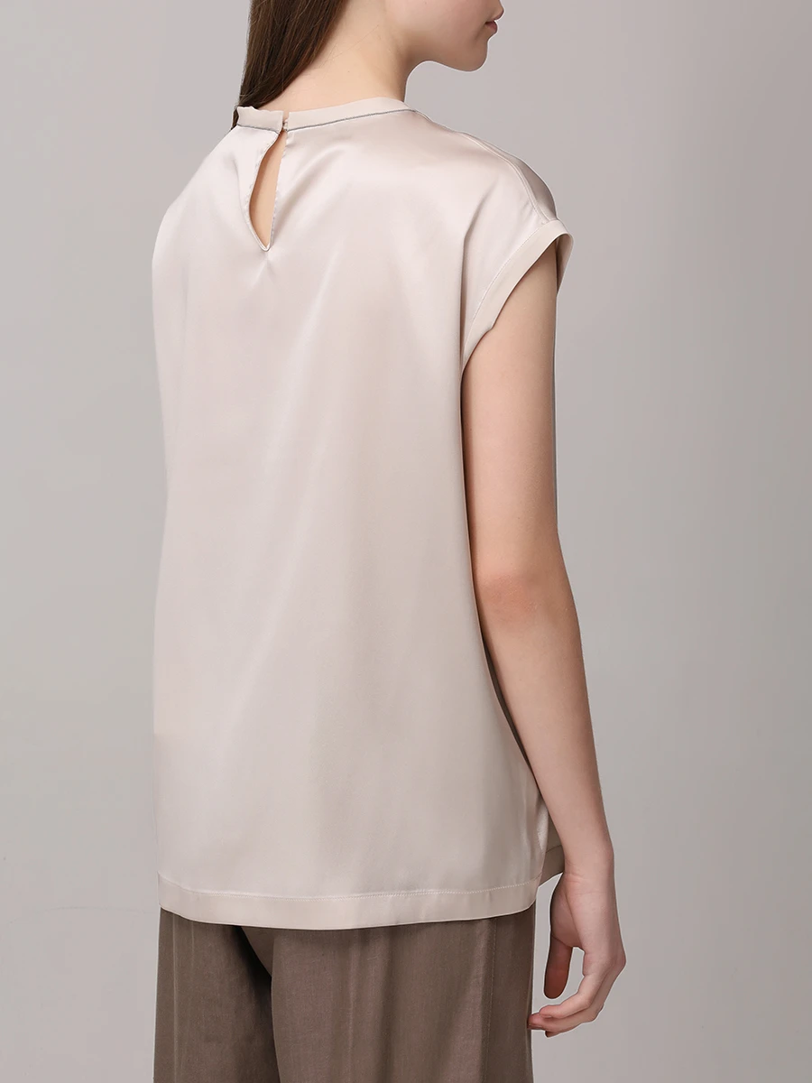 Топ шелковый