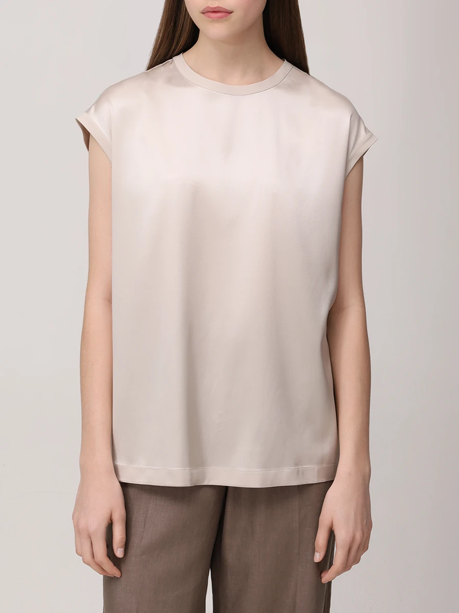 Топ шелковый