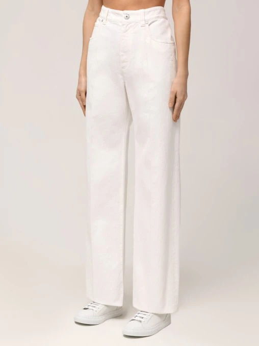 Джинсы хлопковые BRUNELLO CUCINELLI