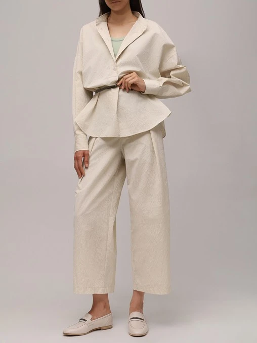 Брюки хлопковые BRUNELLO CUCINELLI