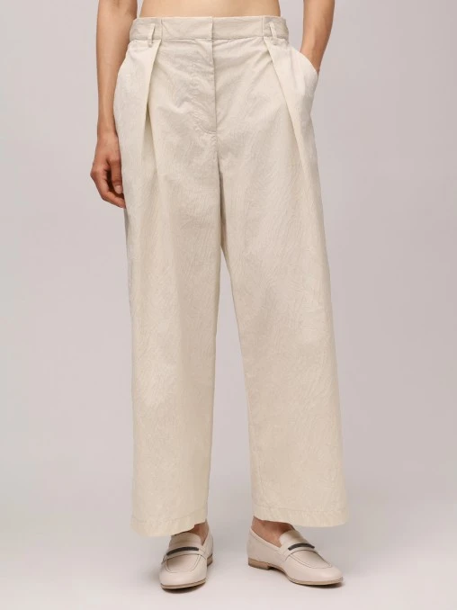 Брюки хлопковые BRUNELLO CUCINELLI