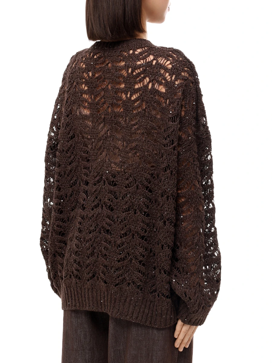 Джемпер льняной