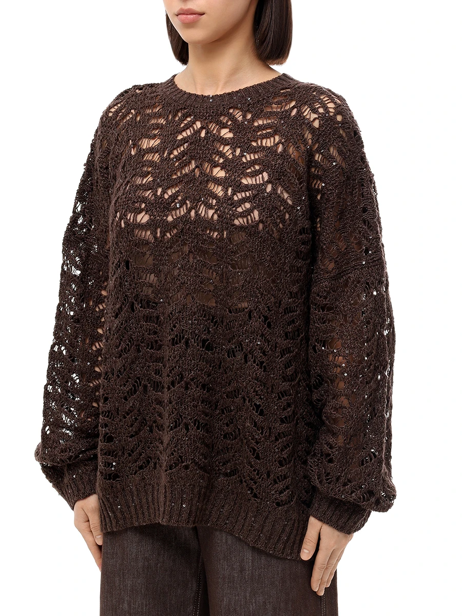 Джемпер льняной