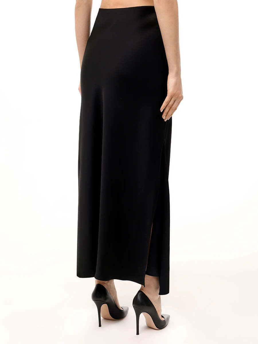 Юбка однотонная