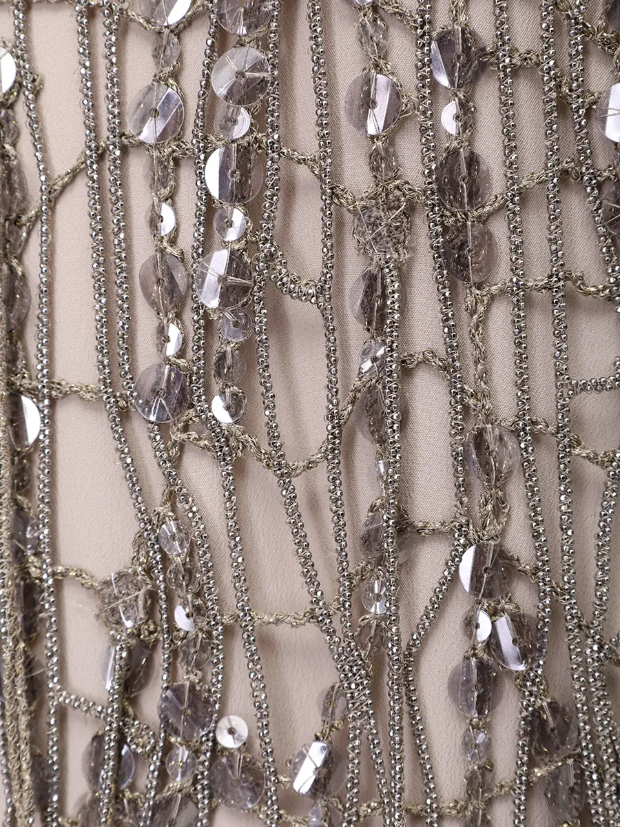 Платье с пайетками