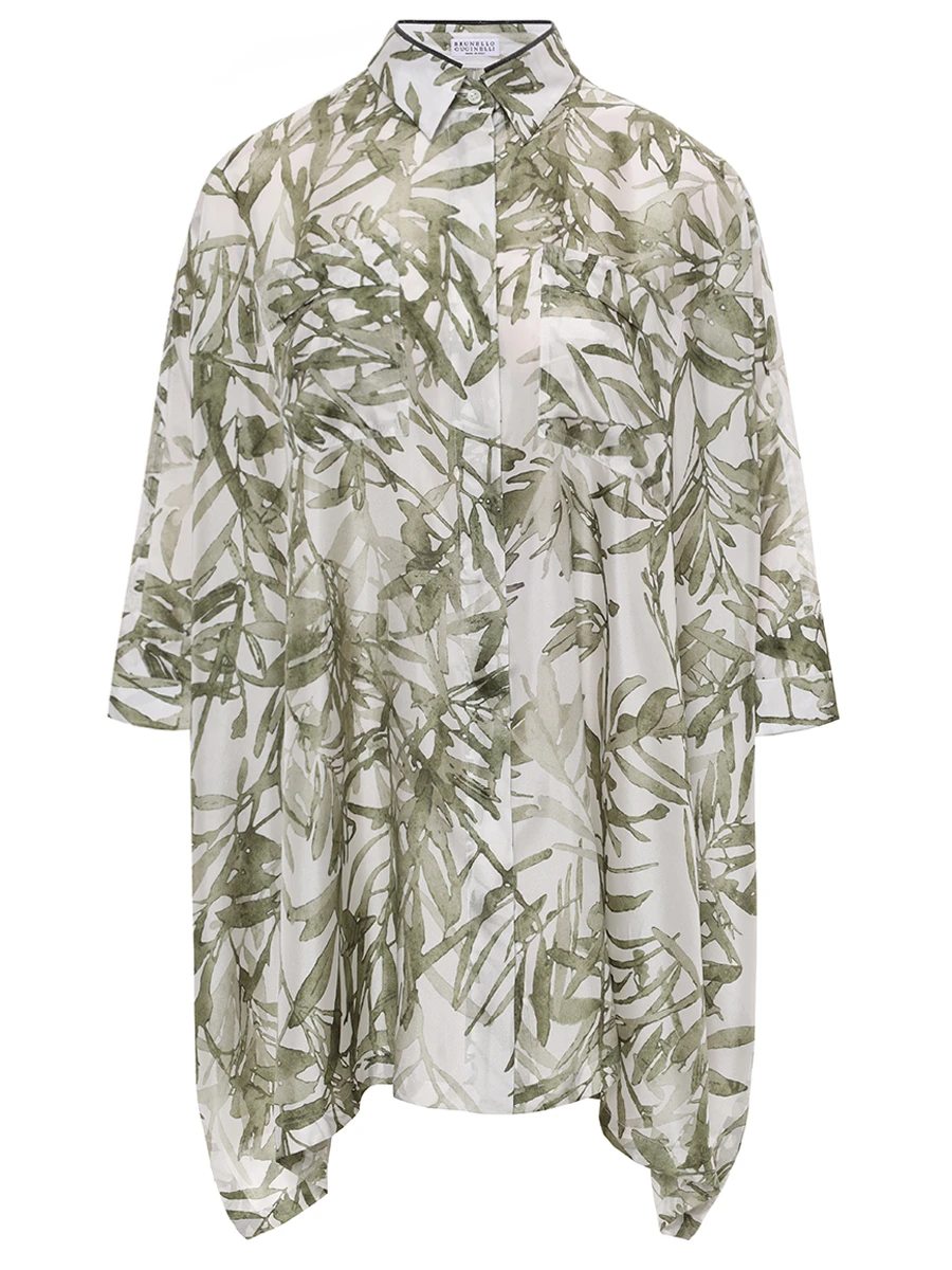 Рубашка шелковая