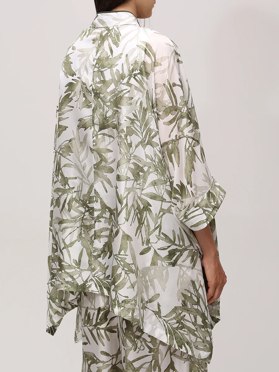 Рубашка шелковая