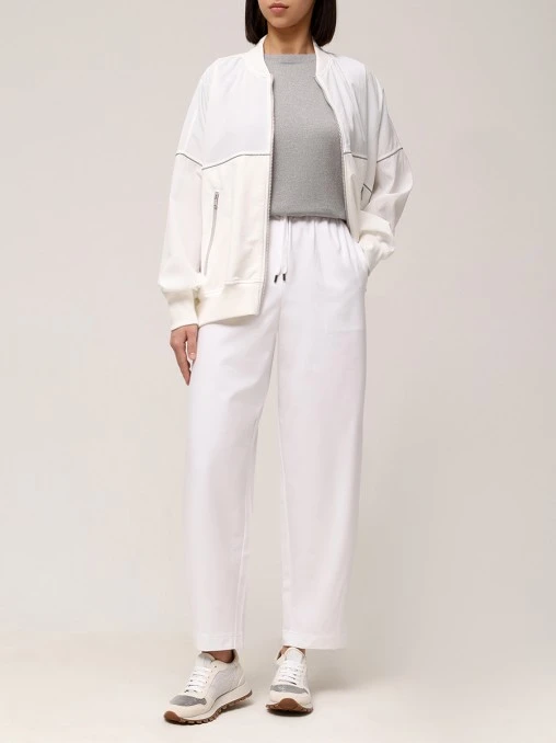 Брюки хлопковые BRUNELLO CUCINELLI