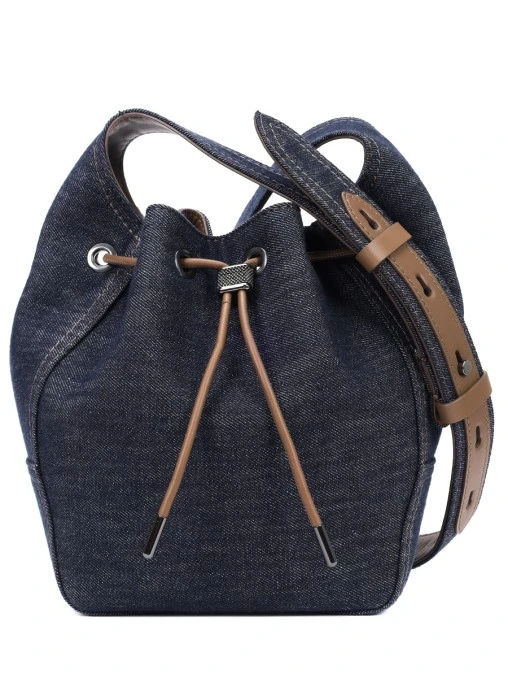 Сумка джинсовая BC Duo BRUNELLO CUCINELLI