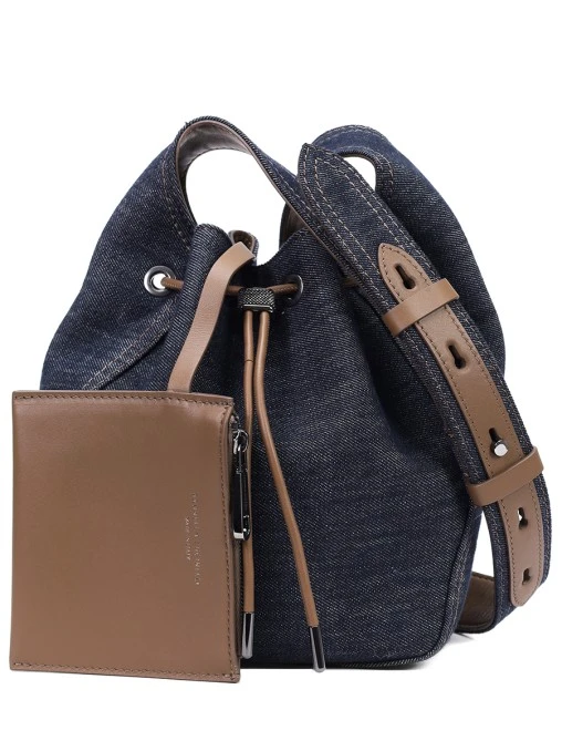 Сумка джинсовая BC Duo BRUNELLO CUCINELLI