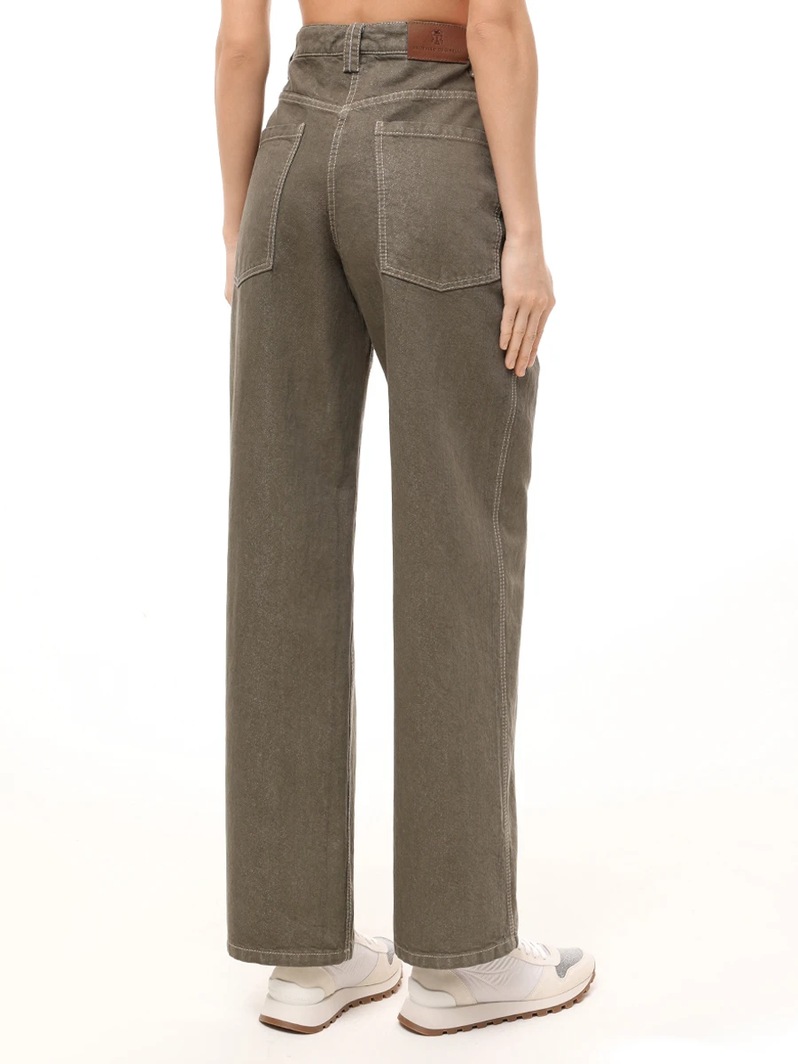 Джинсы хлопковые