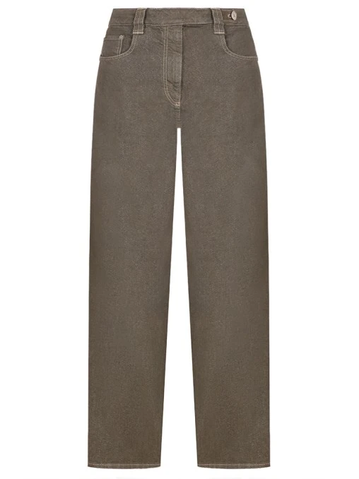 Джинсы хлопковые BRUNELLO CUCINELLI