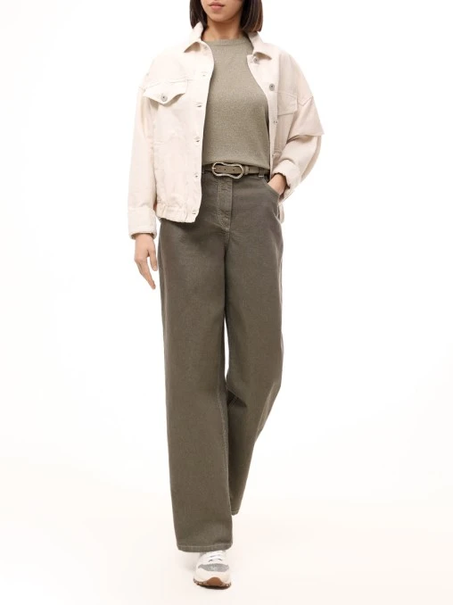 Джинсы хлопковые BRUNELLO CUCINELLI