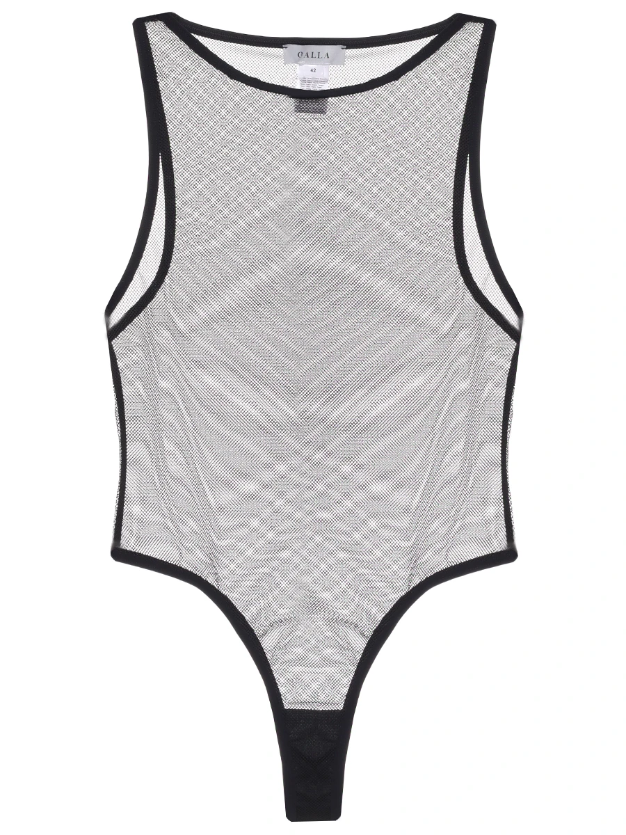 Боди из сетки