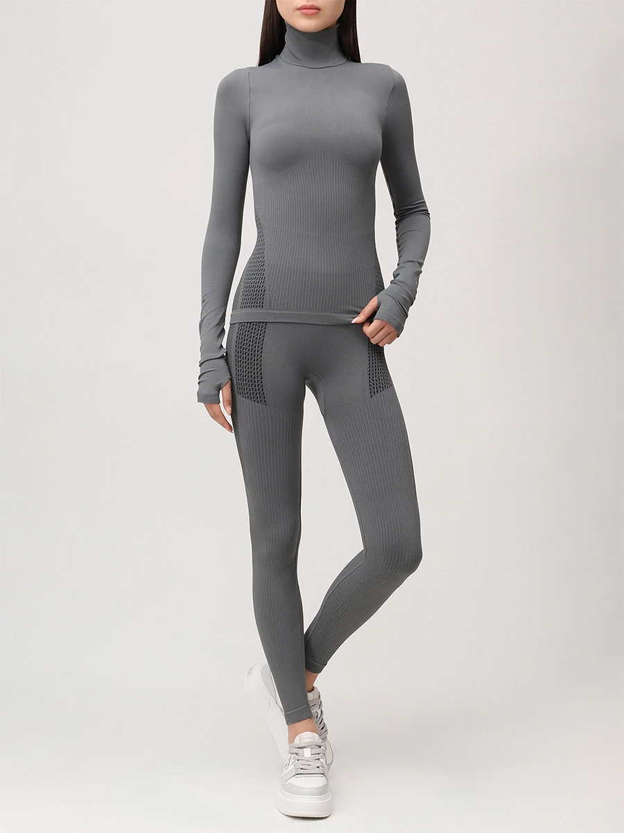 Леггинсы однотонные