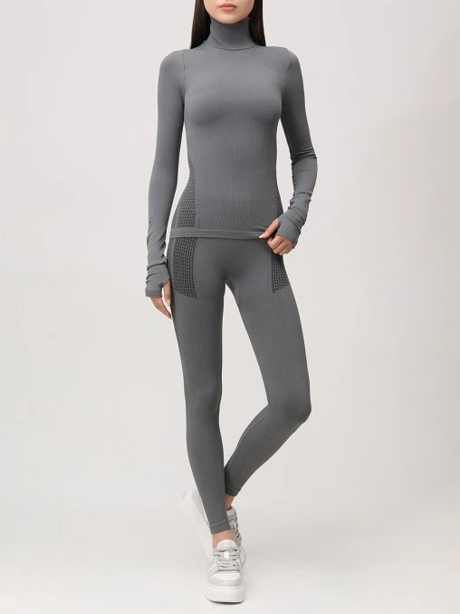 Леггинсы однотонные FENDI