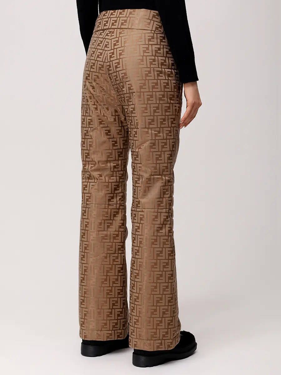 Брюки с принтом