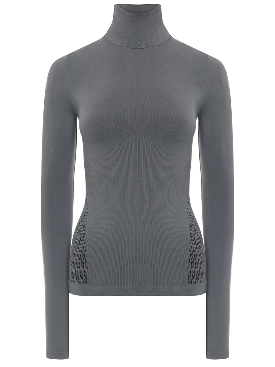 Лонгслив однотонный