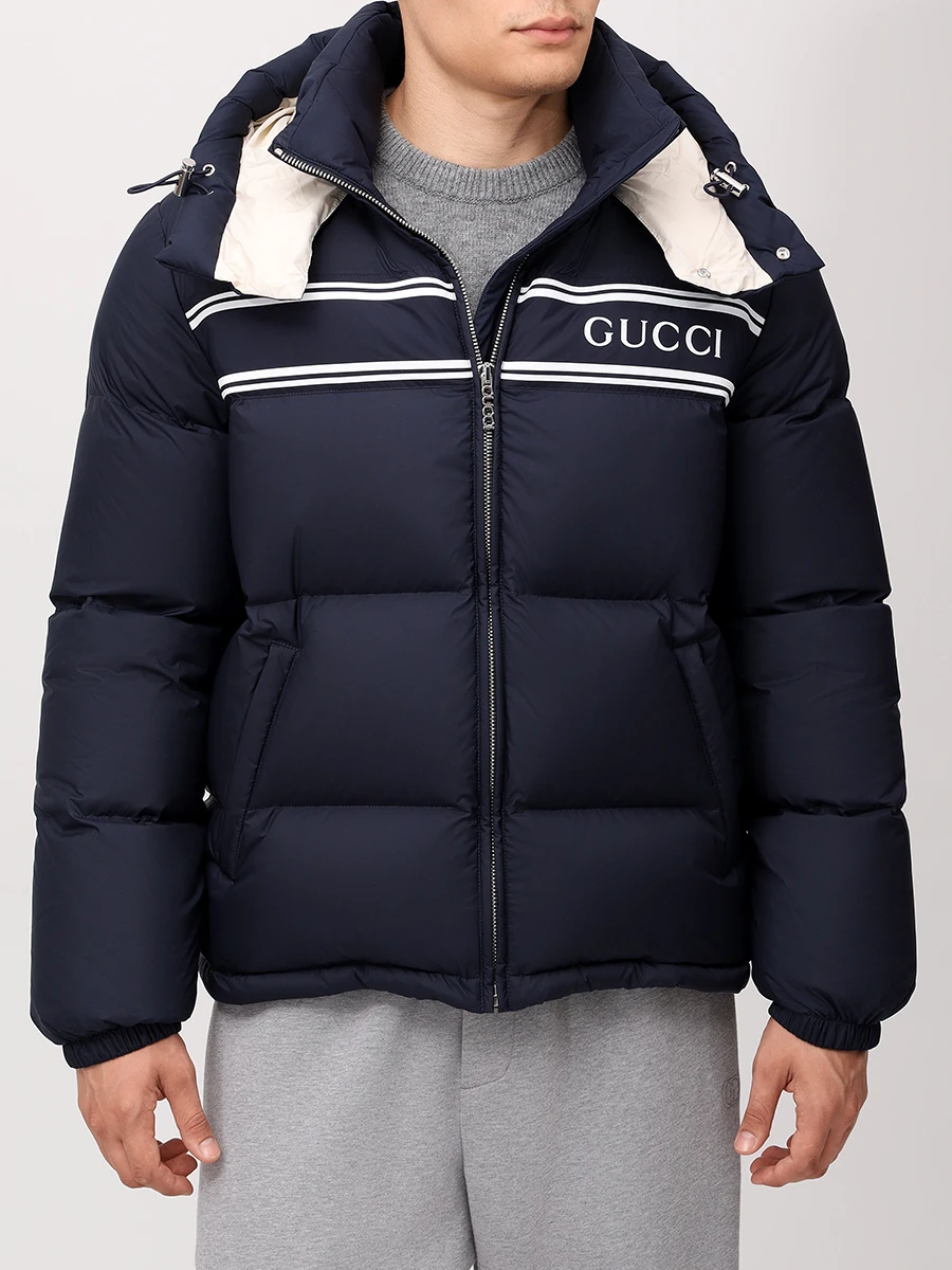 Пуховик стеганый