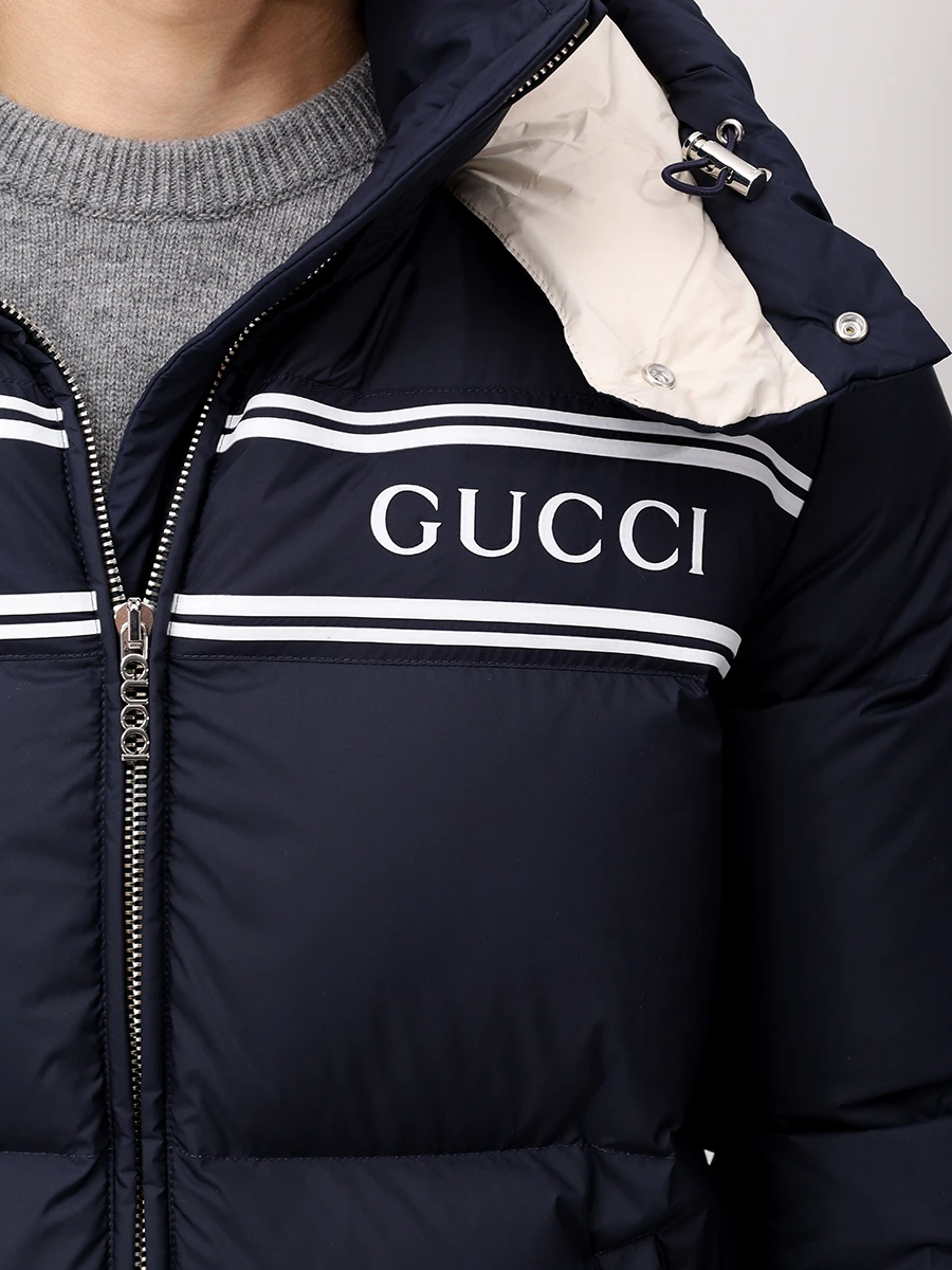 Пуховик стеганый