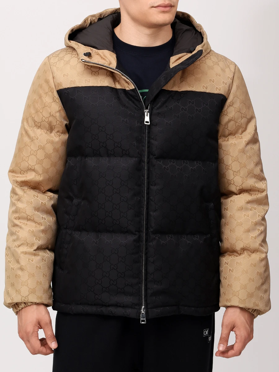 Пуховик стеганый