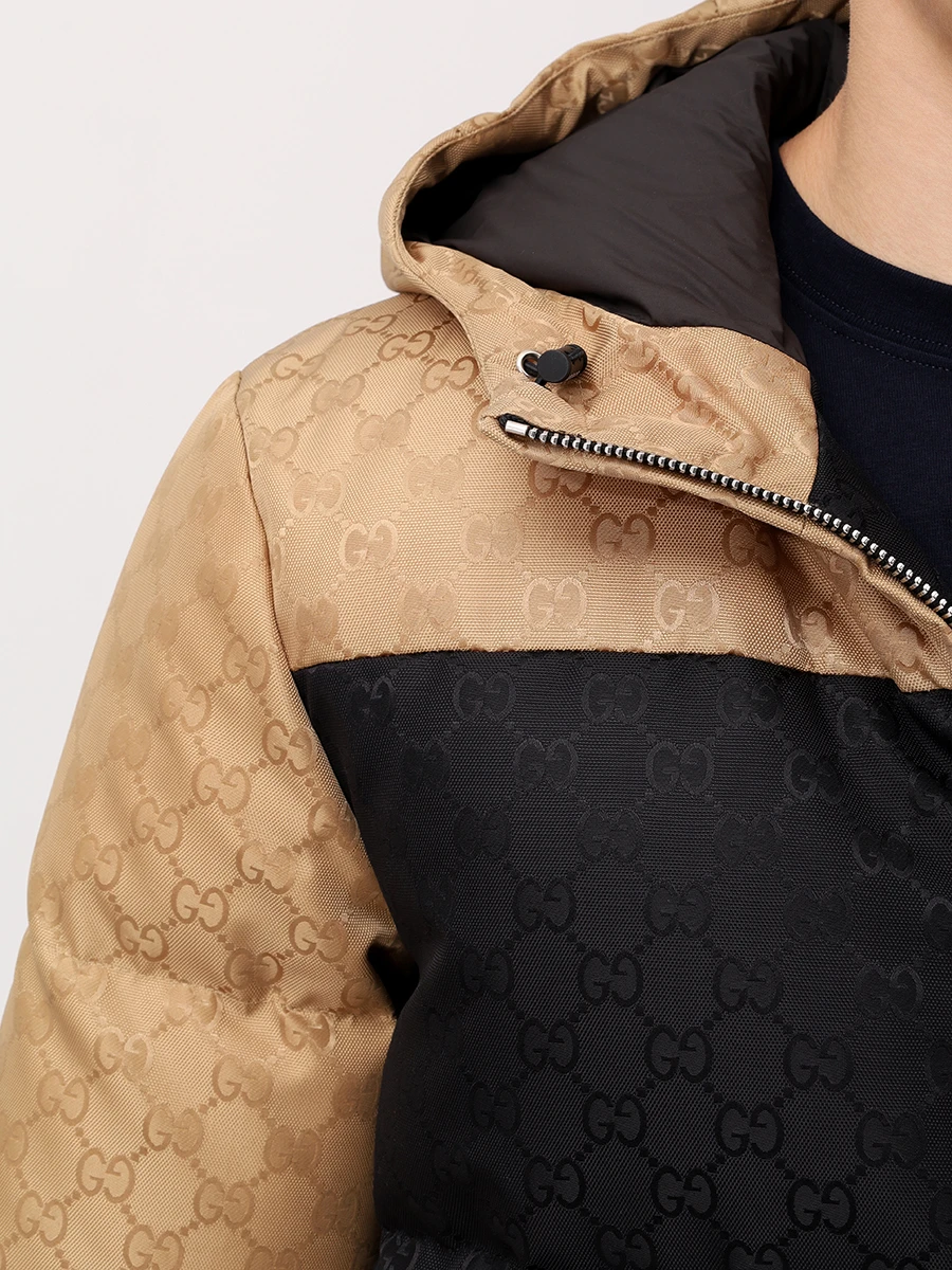 Пуховик стеганый