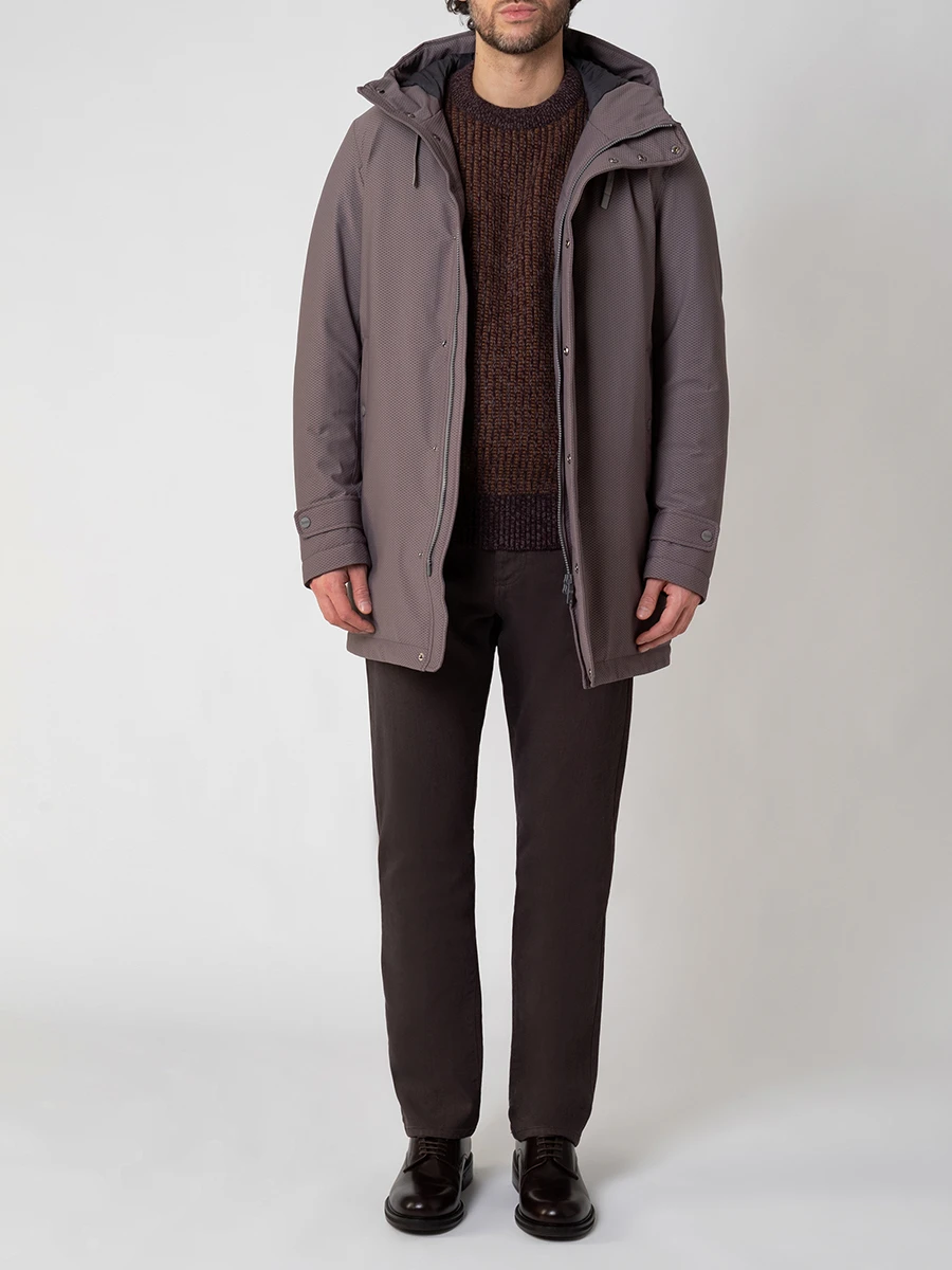 Пуховик стеганый