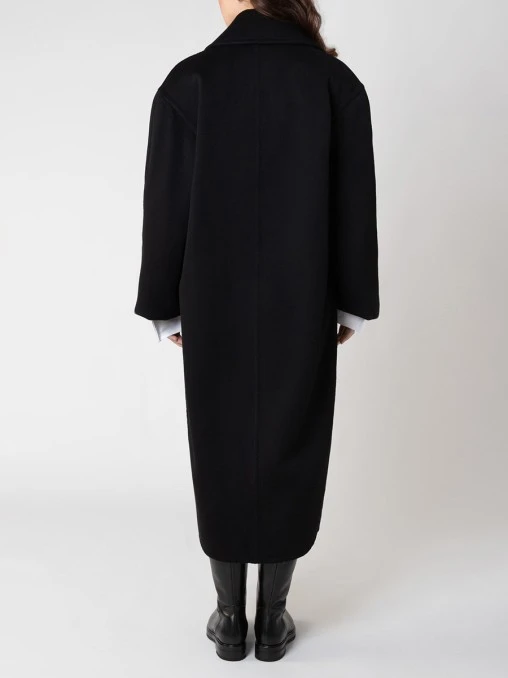 Пальто из кашемира и шерсти SAINT LAURENT