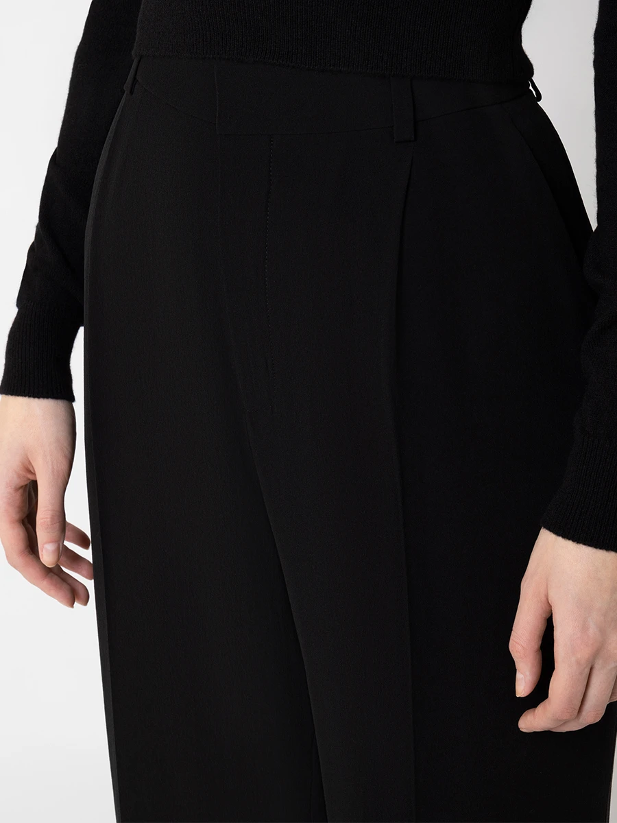 Брюки шелковые