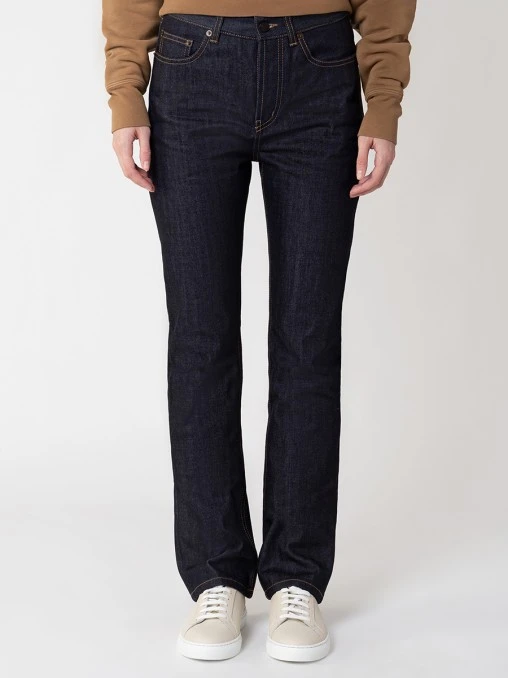 Джинсы хлопковые SAINT LAURENT