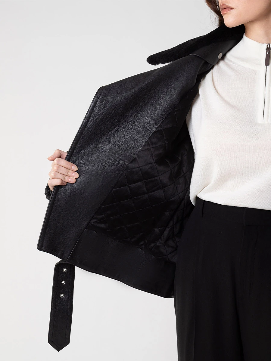 Куртка-косуха кожаная