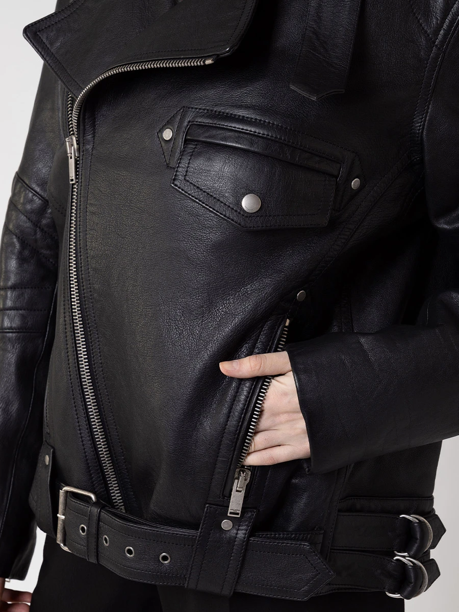 Куртка-косуха кожаная