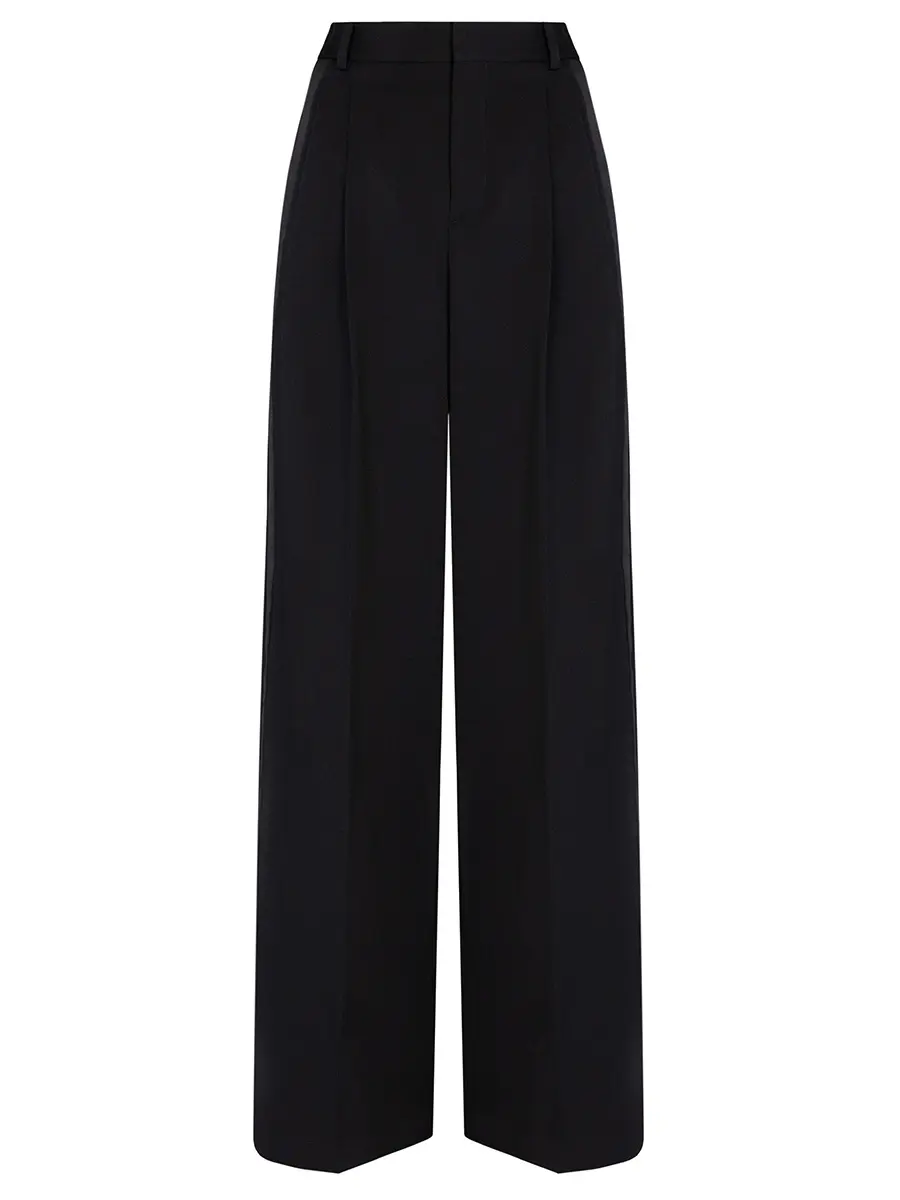 Брюки шерстяные