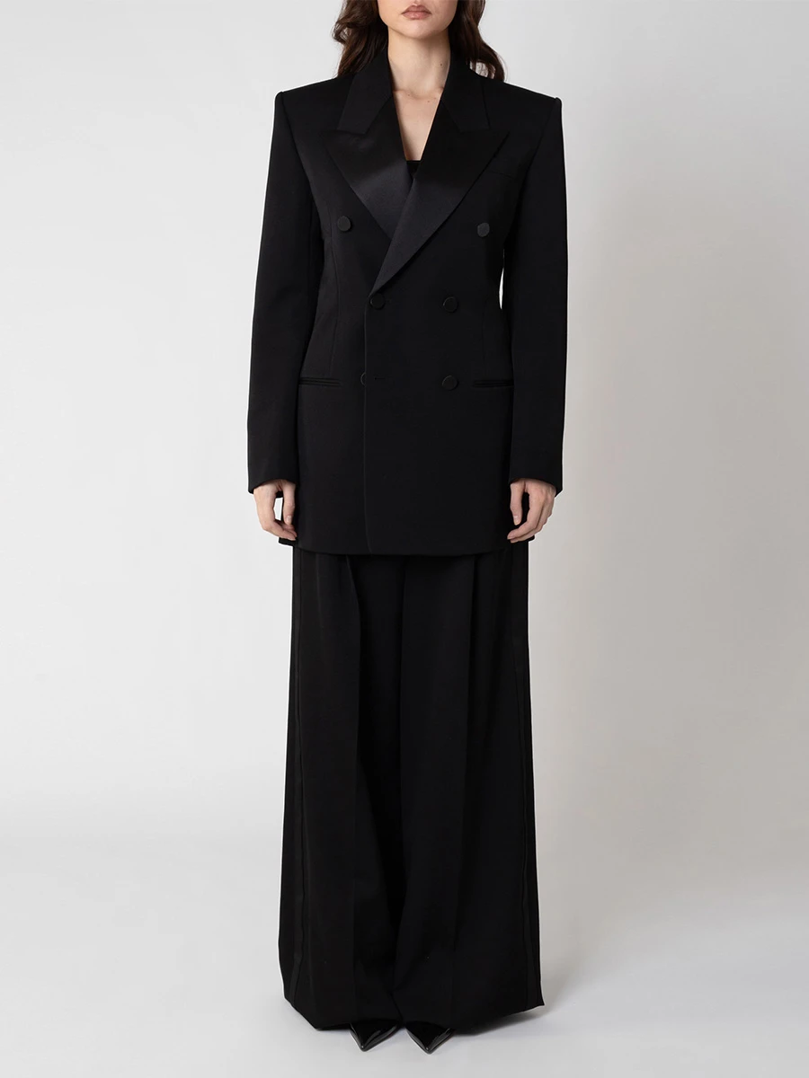 Брюки шерстяные