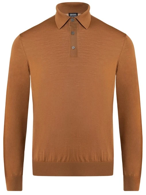 Поло шерстяное ZEGNA