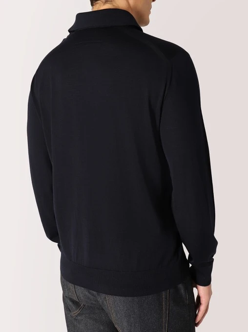 Поло шерстяное ZEGNA