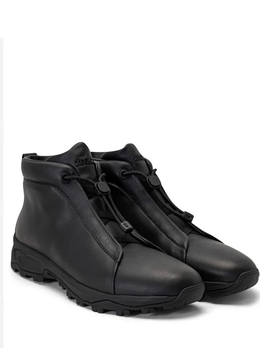 Ботинки кожаные ZEGNA
