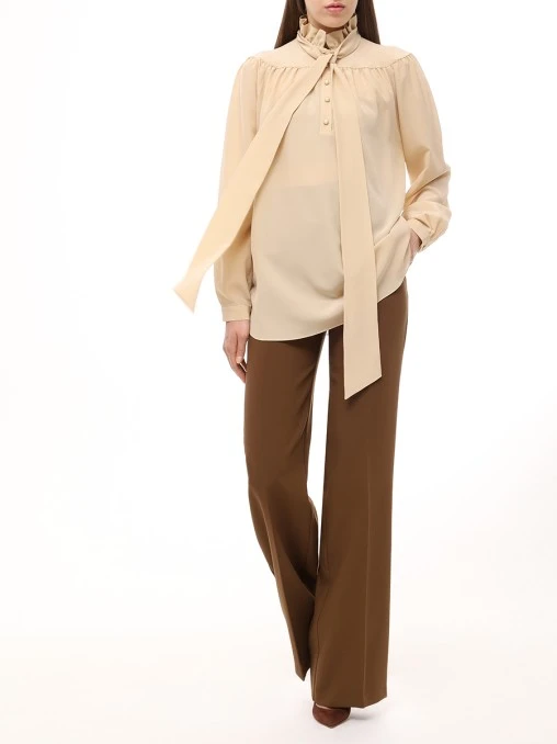 Блуза шелковая HANUM