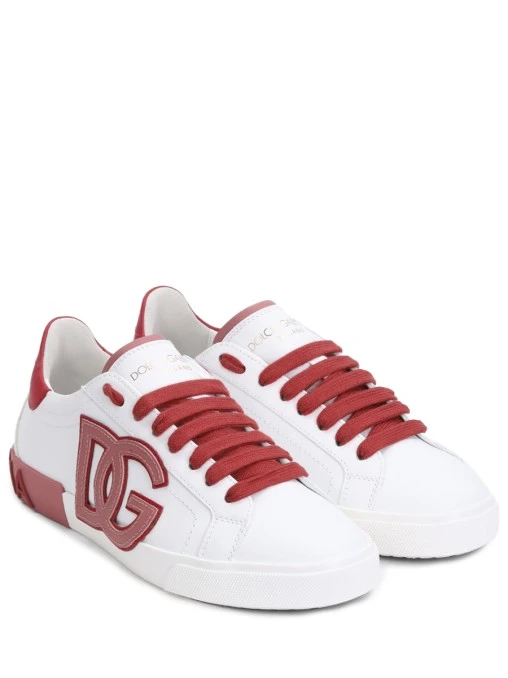 Кеды кожаные DOLCE & GABBANA