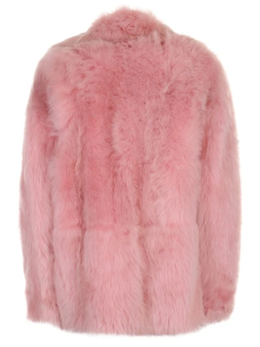 Шуба из меха ягненка ROCHAS