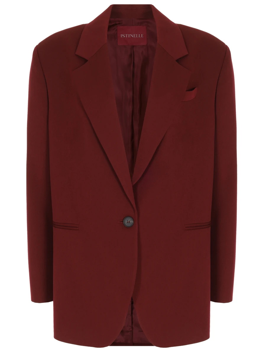 Жакет однотонный