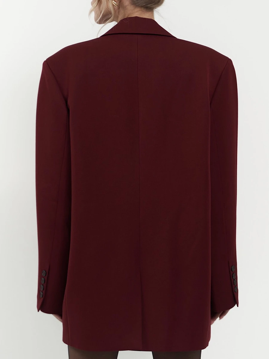 Жакет однотонный