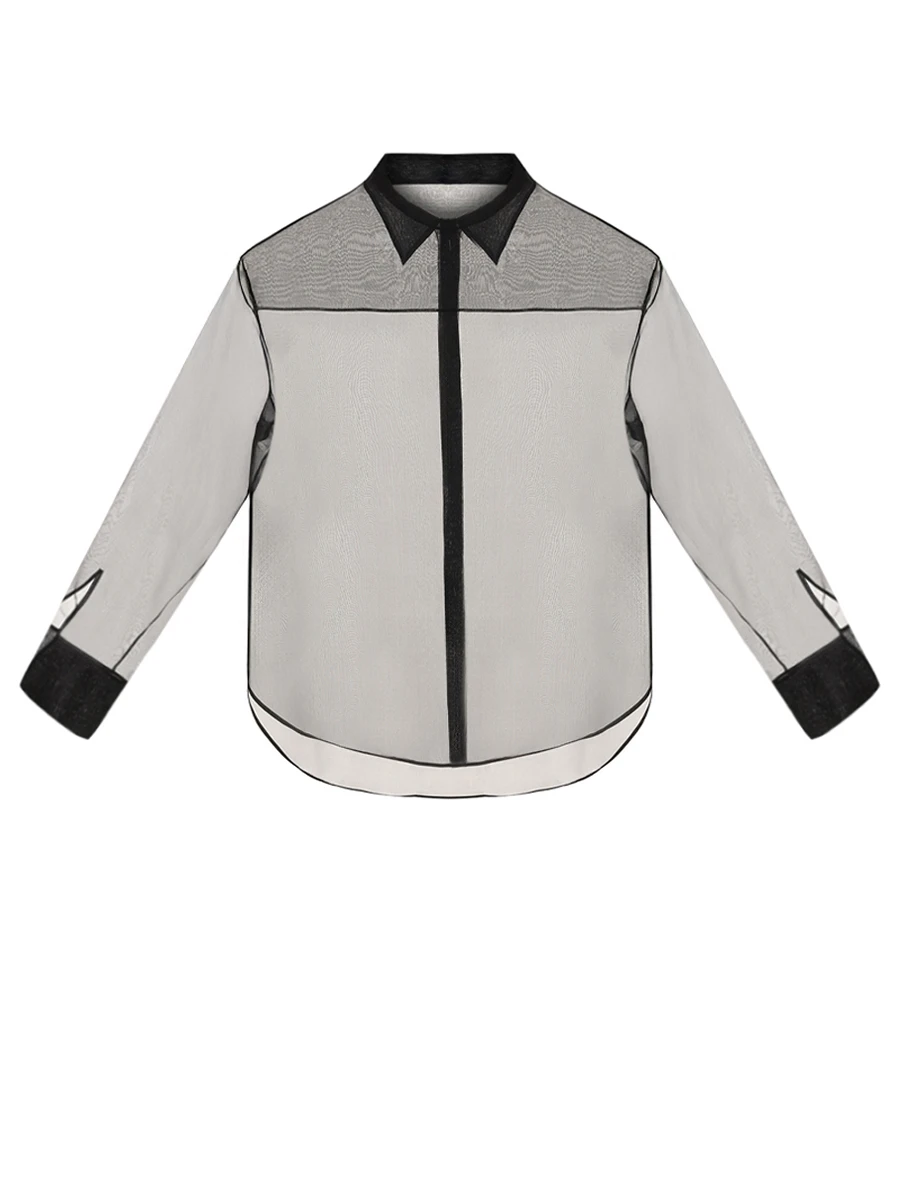 Рубашка шелковая