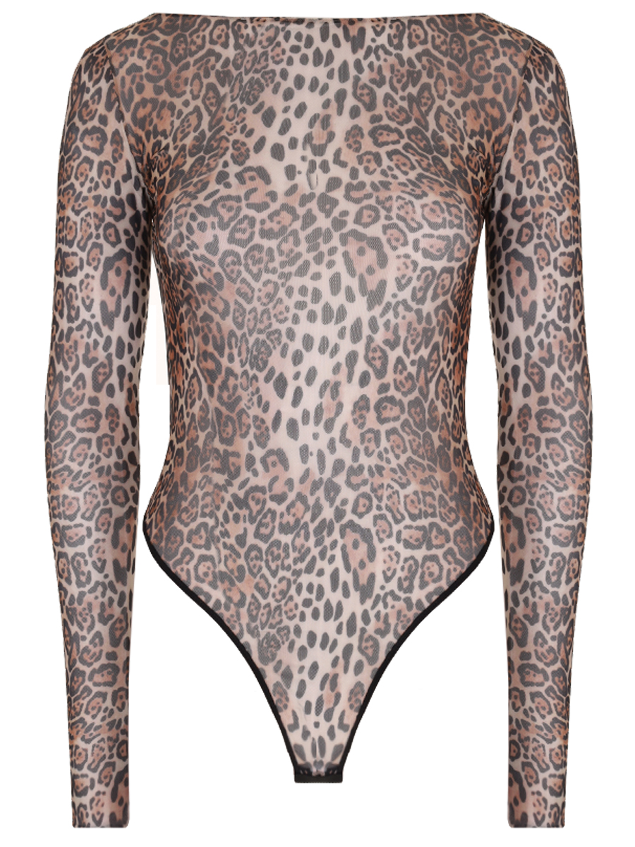 Боди с принтом